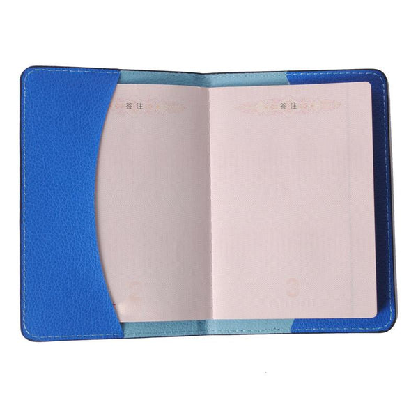 Waterproof Leather Travel Passport Holder