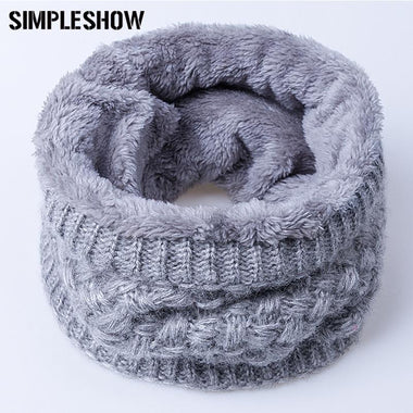 Thickened Wool Collar Scarves
