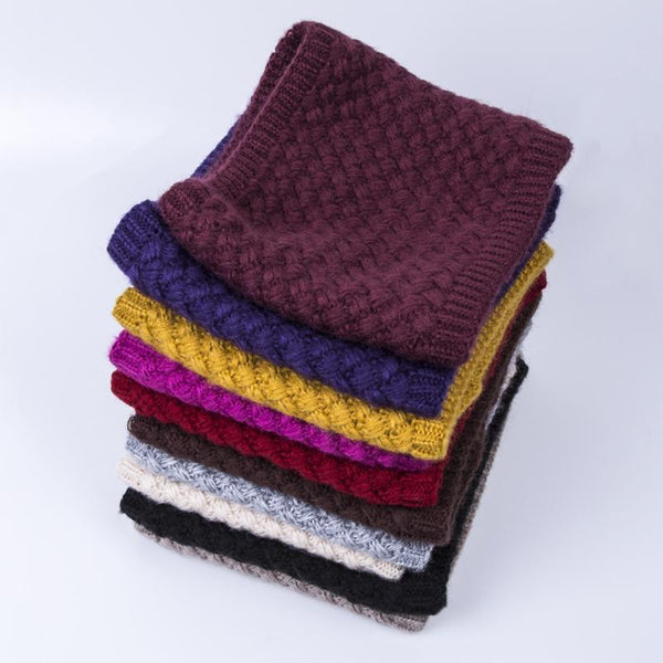 Thickened Wool Collar Scarves