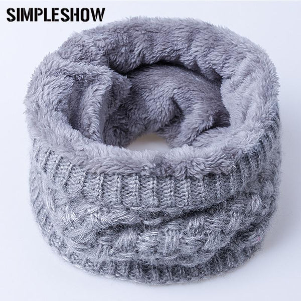 Thickened Wool Collar Scarves