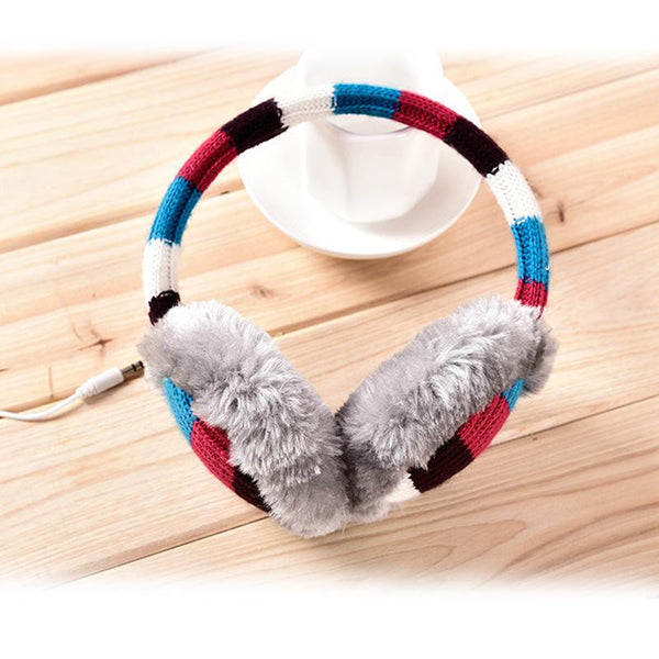 Faux Fur Winter Earmuff Headphone