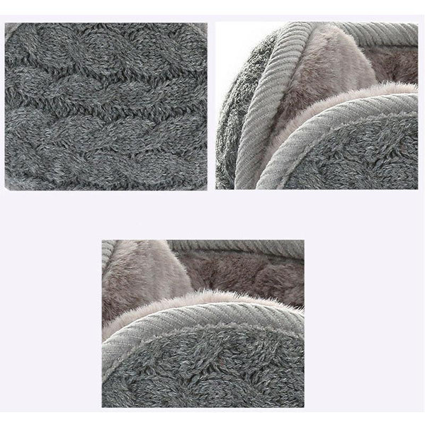 Men's Knitted Velvet Earmuffs