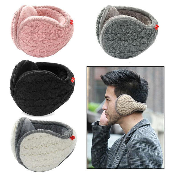 Men's Knitted Velvet Earmuffs