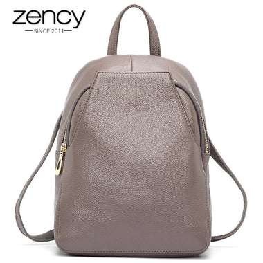 Winter Genuine Leather Backpack