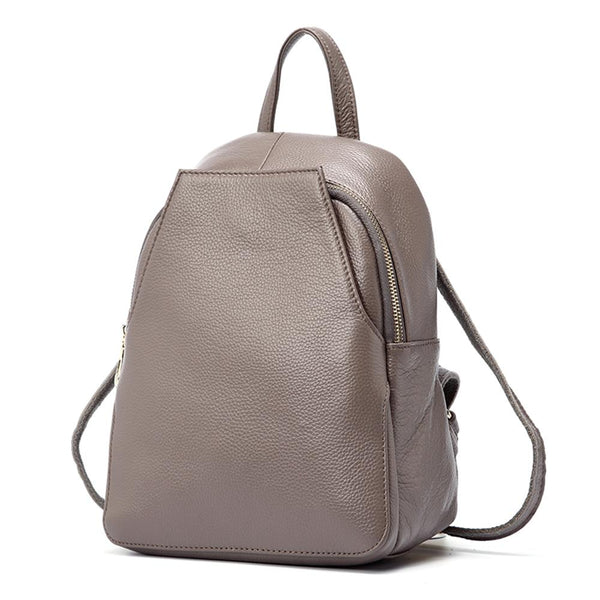 Winter Genuine Leather Backpack
