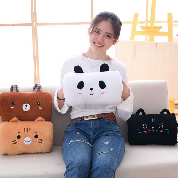 Animals Plush Toy Hand Warmer