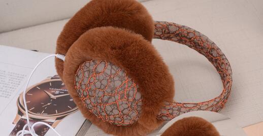Plush Thermal Earmuff Headphone