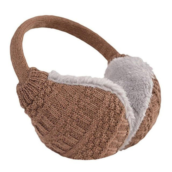 Men's Knitted Velvet Earmuffs