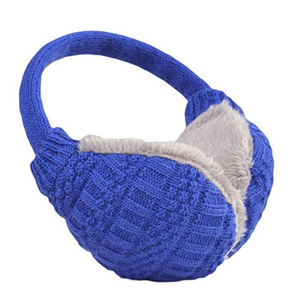 Men's Knitted Velvet Earmuffs