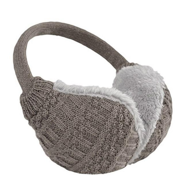 Men's Knitted Velvet Earmuffs