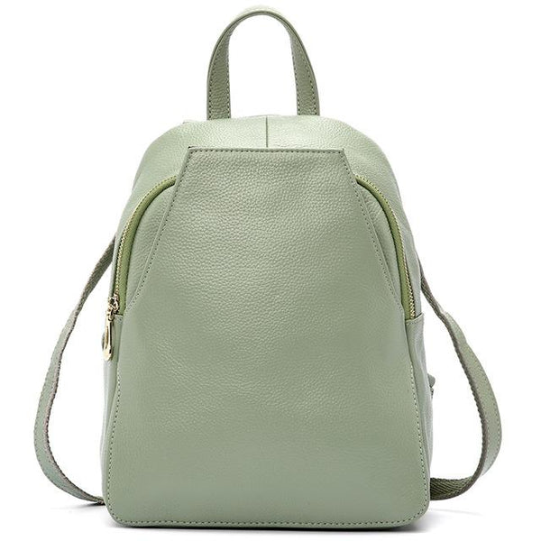 Winter Genuine Leather Backpack