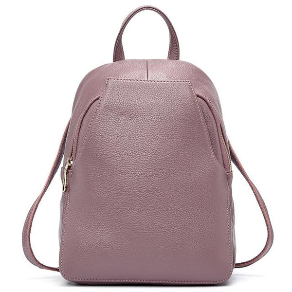 Winter Genuine Leather Backpack