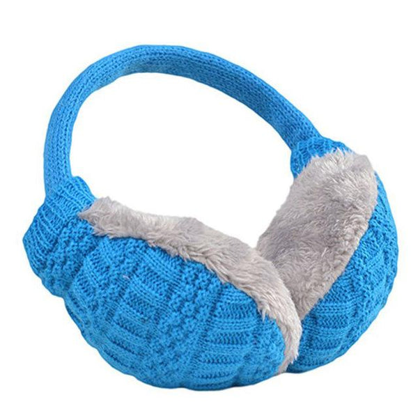 Men's Knitted Velvet Earmuffs